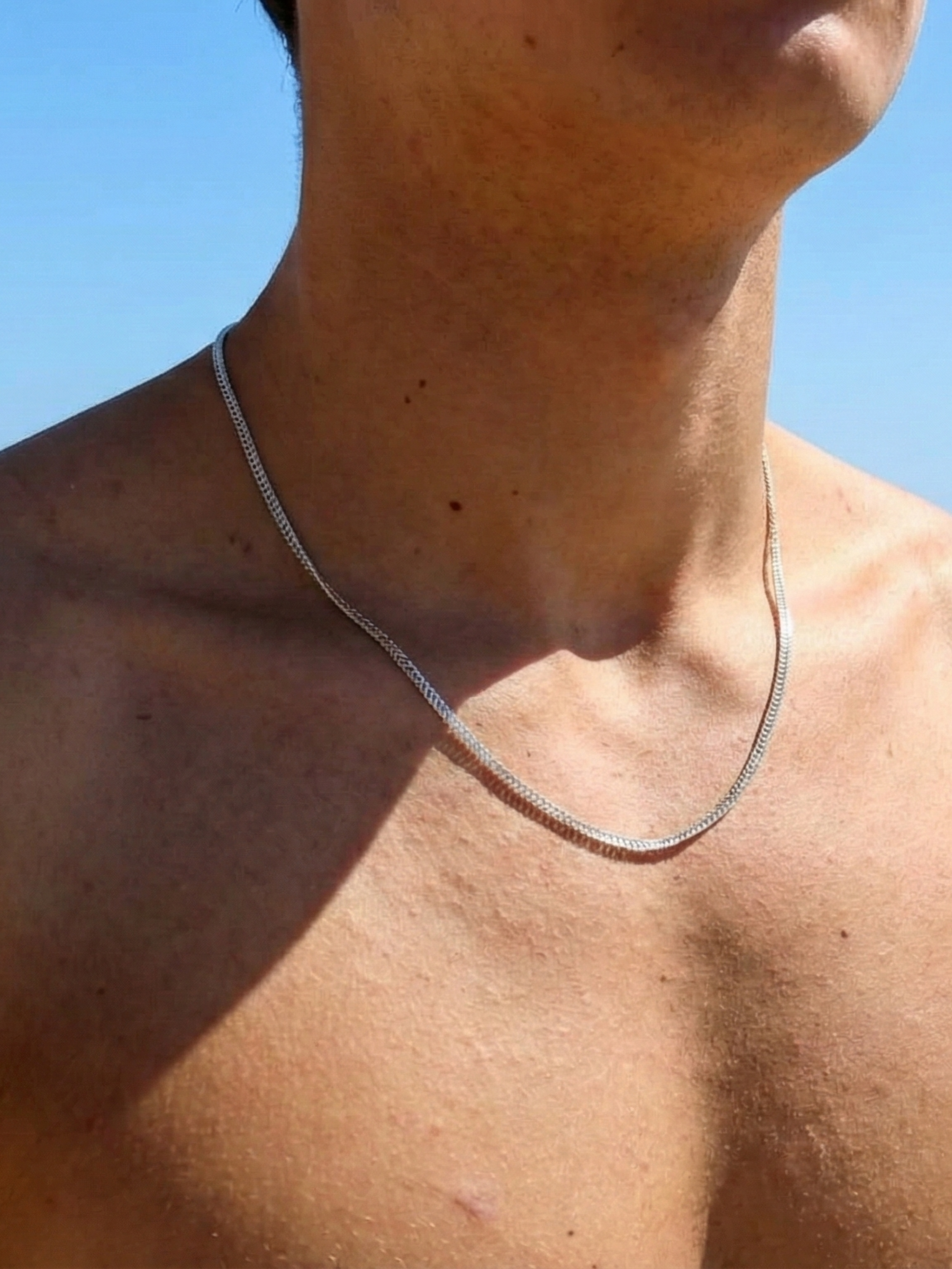 Cuban 3mm - Collier