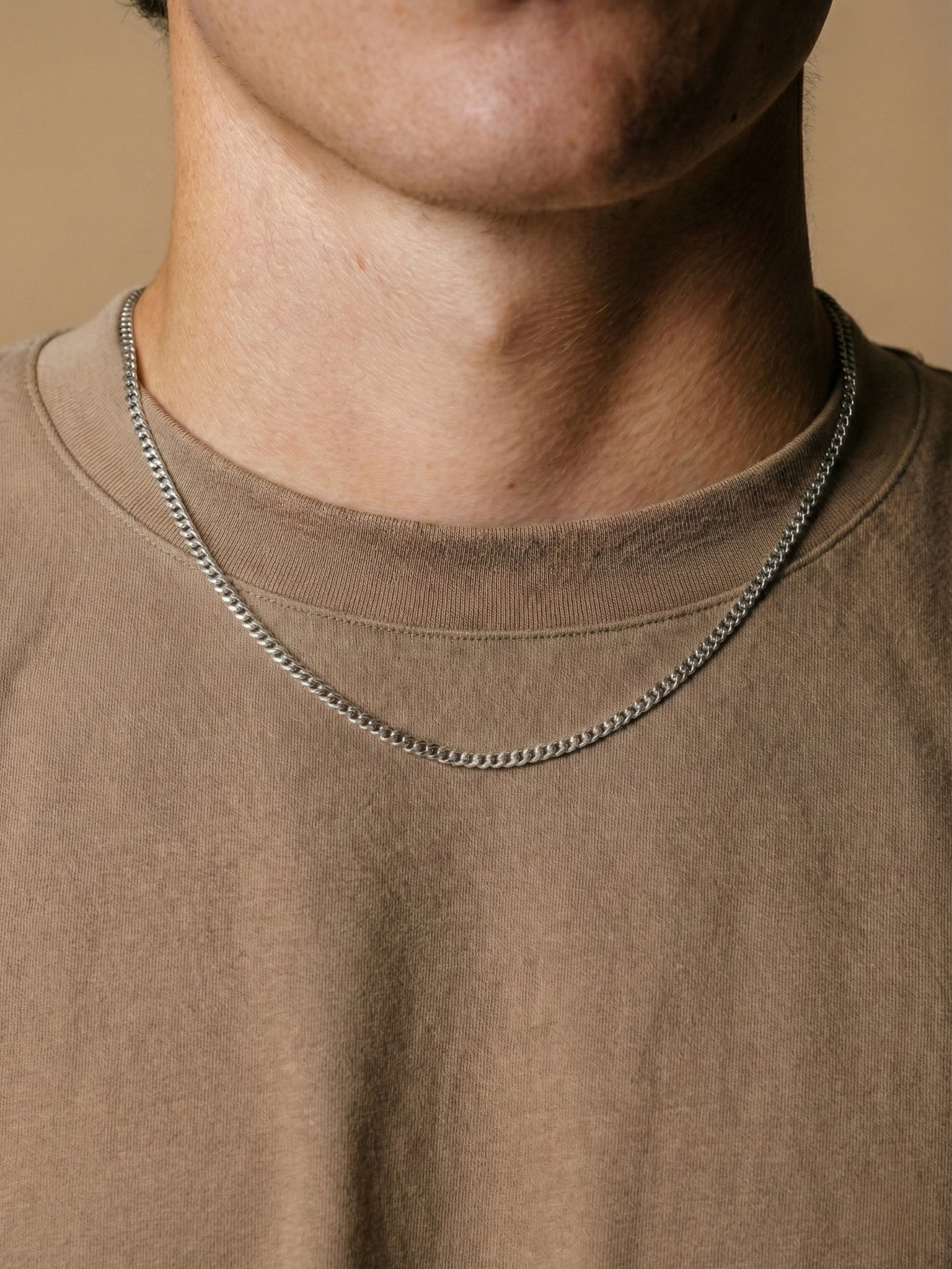 Cuban 3mm - Collier