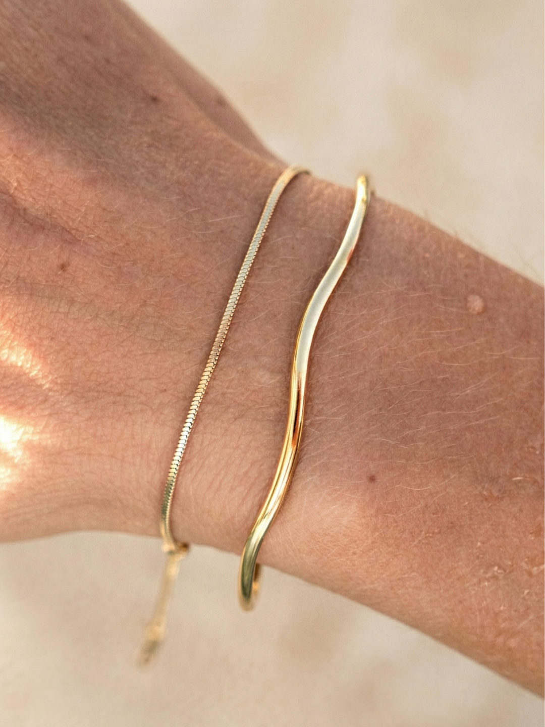 Serpent Carré - Bracelet