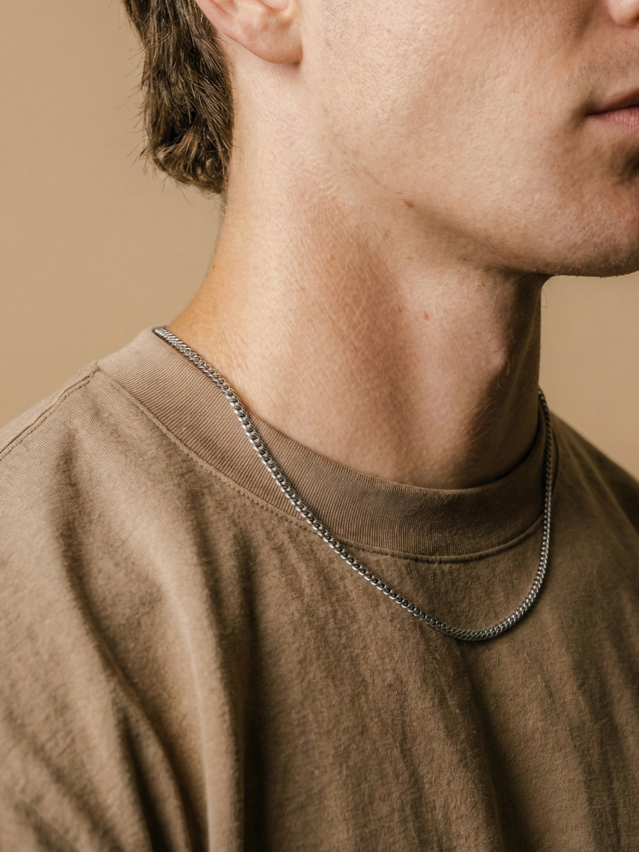 Cuban 3mm - Collier